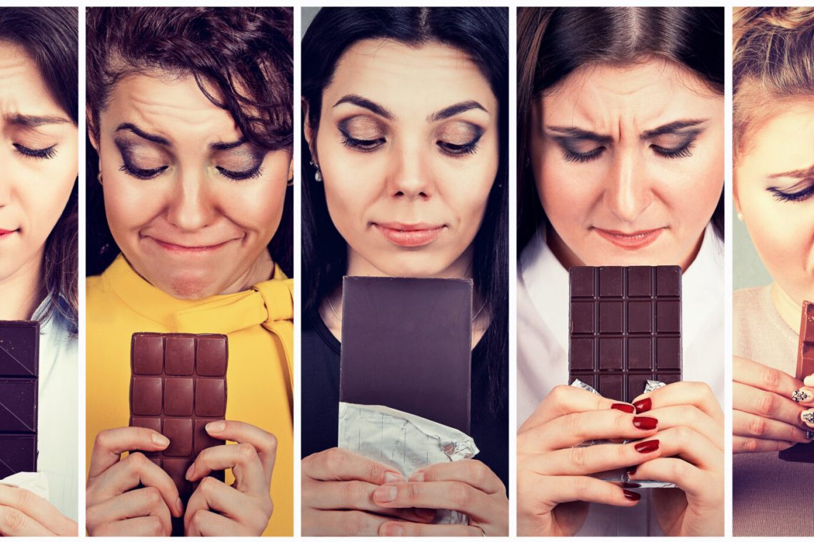 Women Craving Chocolate